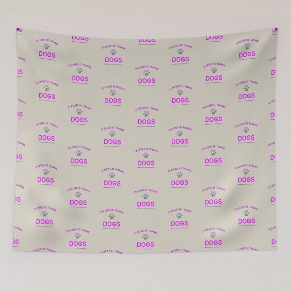 Item preview, I'd rather be training dogs designed and sold by kookycomet.