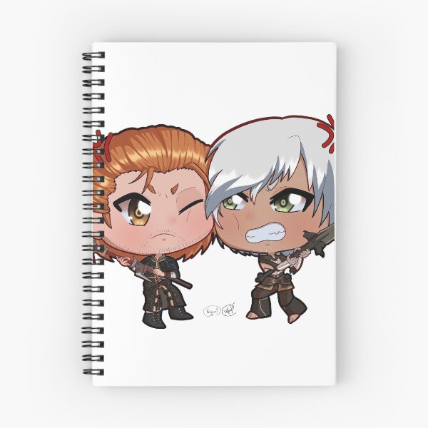 Item preview, Chibi Anders and Fenris designed and sold by thejaguar9.