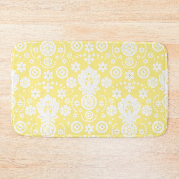 Item preview, Floral Eyelet Lace Pattern - Yellow designed and sold by SilverPegasus.