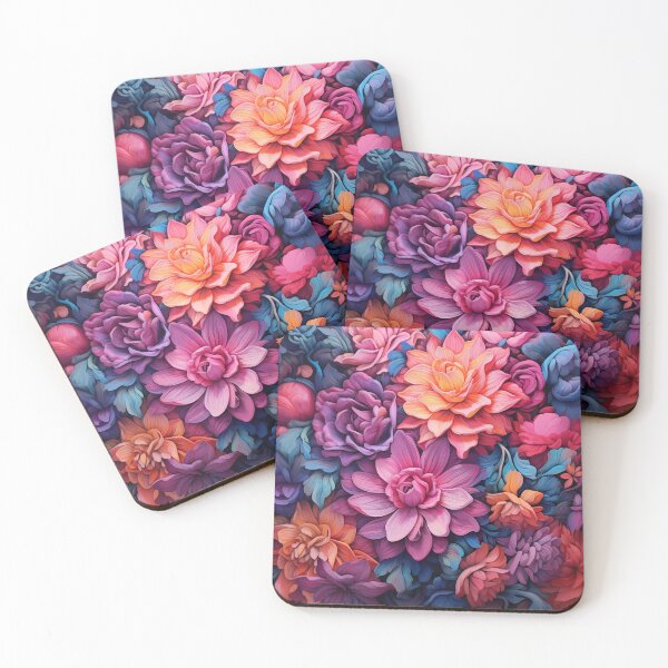 Item preview, Stunning Contemporary Floral Pattern designed and sold by MTJ-Mushrooms.