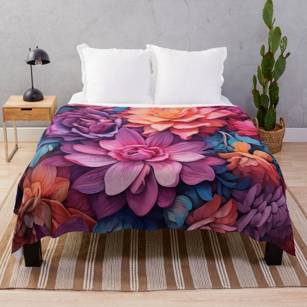 Item preview, Stunning Contemporary Floral Pattern designed and sold by MTJ-Mushrooms.