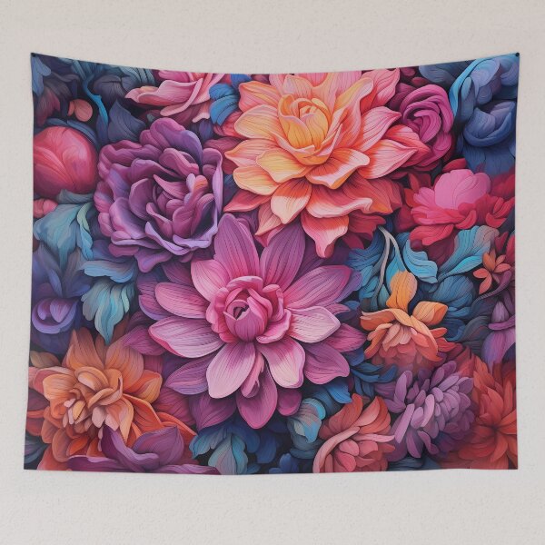 Item preview, Stunning Contemporary Floral Pattern designed and sold by MTJ-Mushrooms.