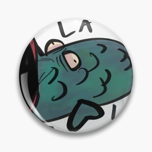 Item preview, weird singing fish sticker designed and sold by phrogdrawz.