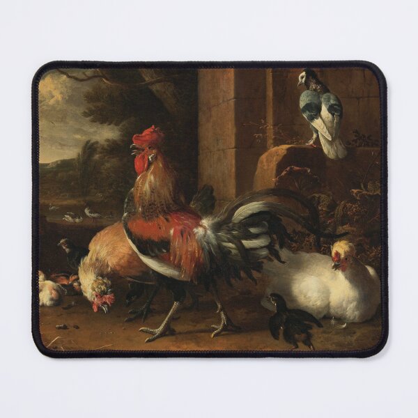 Item preview, A Poultry Yard | Melchior d'Hondecoeter | 1665 designed and sold by CJET.