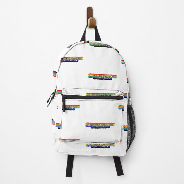Item preview, My existence doesn't need a justification - rainbow designed and sold by Boxer-n-co.