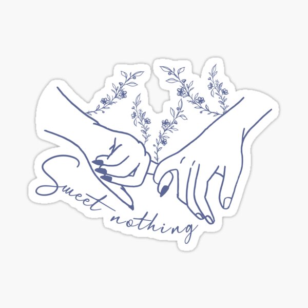 Taylor Swift Inspired Clear Sweet Nothings Sticker – Rove Jewelry  Accessories and Gifts