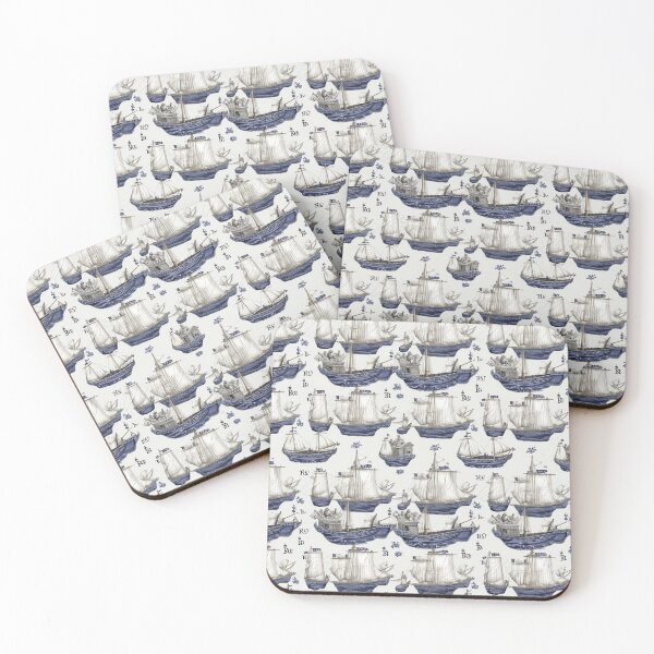Item preview, Breton Sailing Ships designed and sold by PixelPatchwork.
