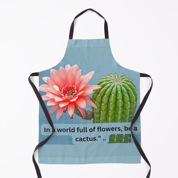 Item preview, In a world full of flowers, be a cactus." .. designed and sold by LGMmugsdesign.