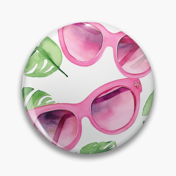 Item preview, Pinkshades Pink Sunglasses Tropical Summer Pattern designed and sold by PatternPatty.