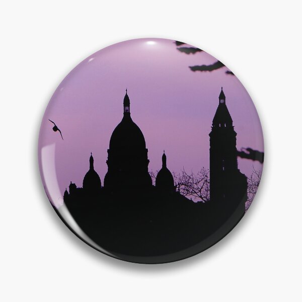 Item preview, Sacré Coeur from the Buttes Chaumont park in Paris at sunset designed and sold by pacoarteaga.