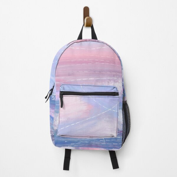 Item preview, Abstract Pink and purple sunset seascape designed and sold by JuniperWild.