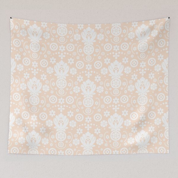 Item preview, Floral Eyelet Lace Pattern - Ivory designed and sold by SilverPegasus.