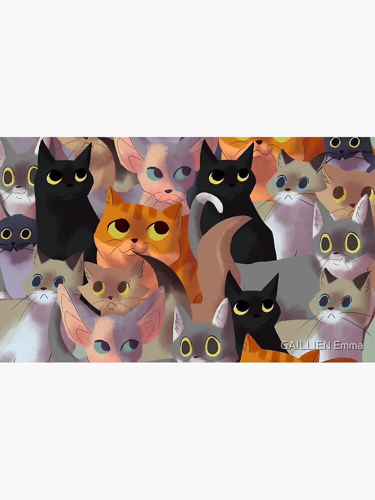 Lotsa cats by CookieKipenda
