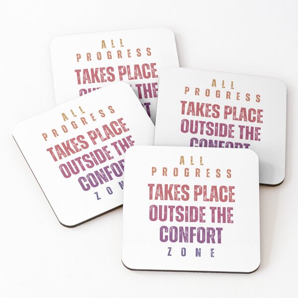 Item preview, all progress takes place outside the comfort zone designed and sold by artprintschabab.