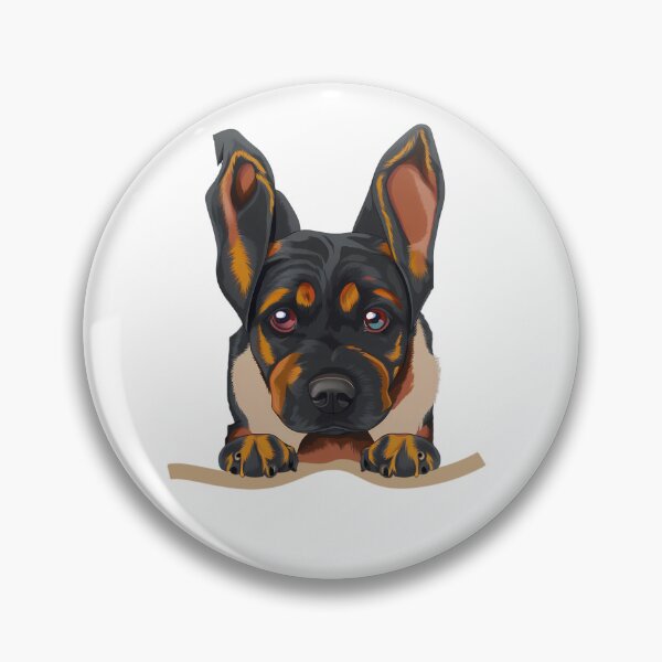 Item preview, Perro en bolsillo Cachorro divertido para amantes de los perros Rottweiler designed and sold by Teescount.
