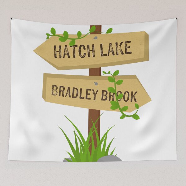 Item preview, Hatch Lake Bradley Brook Trail Signs designed and sold by Andrea Long.