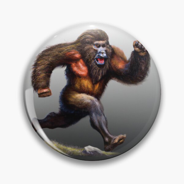 Item preview, Cryptids Roost - Charging Sasquatch designed and sold by Cryptids-Roost.