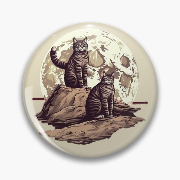 Item preview, Selenite Felines: Conquerors of the Moon designed and sold by Casanova Originals.
