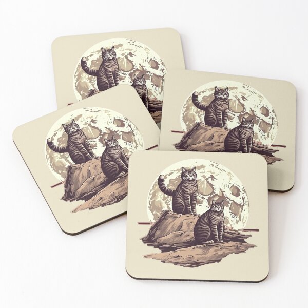 Item preview, Selenite Felines: Conquerors of the Moon designed and sold by Casanova Originals.