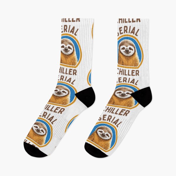 Item preview, Serial Chiller: Smiling Sloth Design for Relaxation Lovers designed and sold by hadleyfoo.