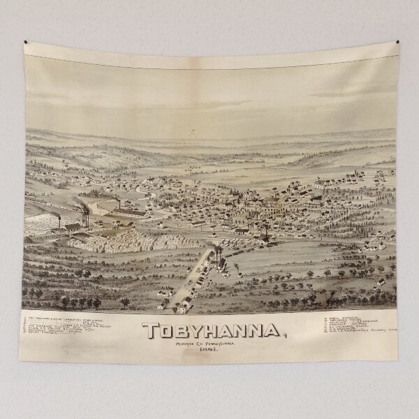 Item preview, Tobyhanna, Pennsylvania (1891) designed and sold by allhistory.