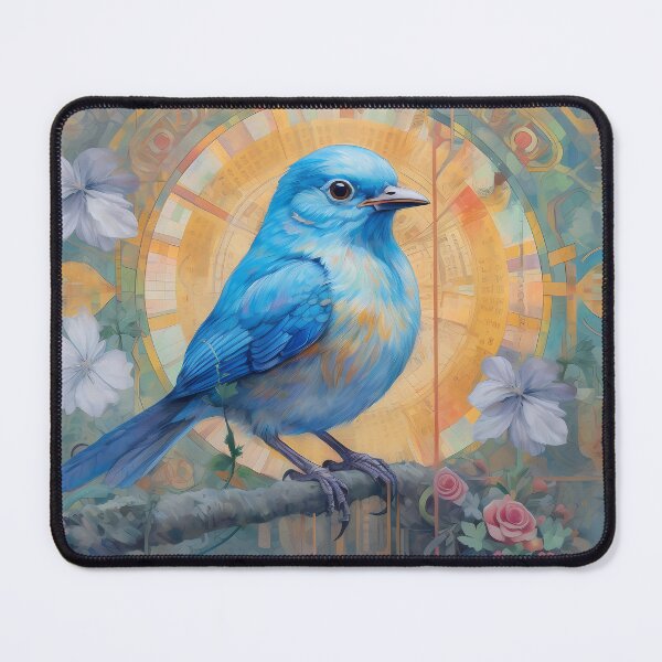 Artikelvorschau, Azure : Blue Bird of Happiness Collection entworfen und verkauft von MTJ-Mushrooms.