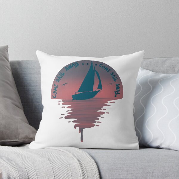 Item preview, Come sail away in a red sunset designed and sold by JuniperWild.
