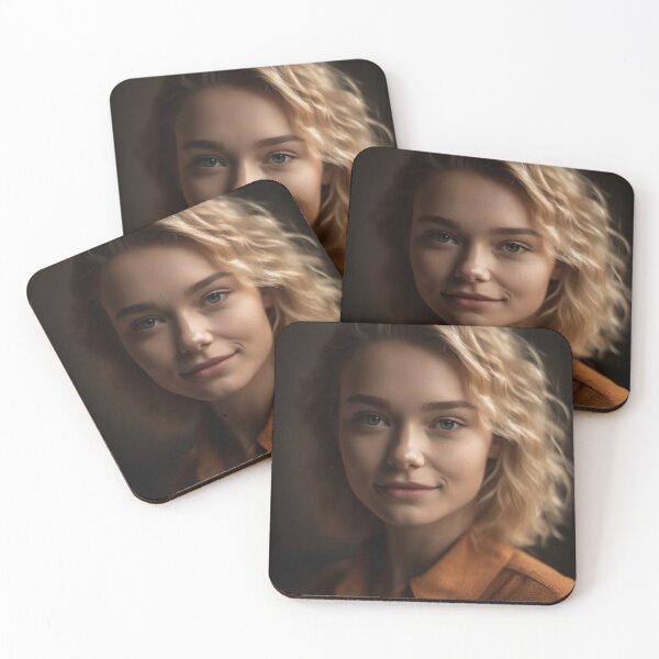 Item preview, Business Portrait of Young Woman designed and sold by frequent-art.