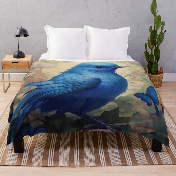 Item preview, Celeste : Blue Bird of Happiness Collection designed and sold by MTJ-Mushrooms.