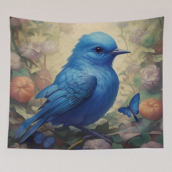Item preview, Celeste : Blue Bird of Happiness Collection designed and sold by MTJ-Mushrooms.