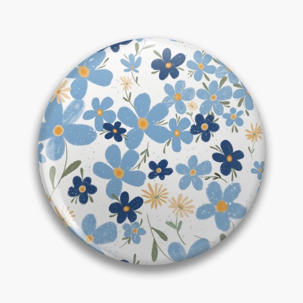 Item preview, Forget me not flower pattern designed and sold by mirascraft.