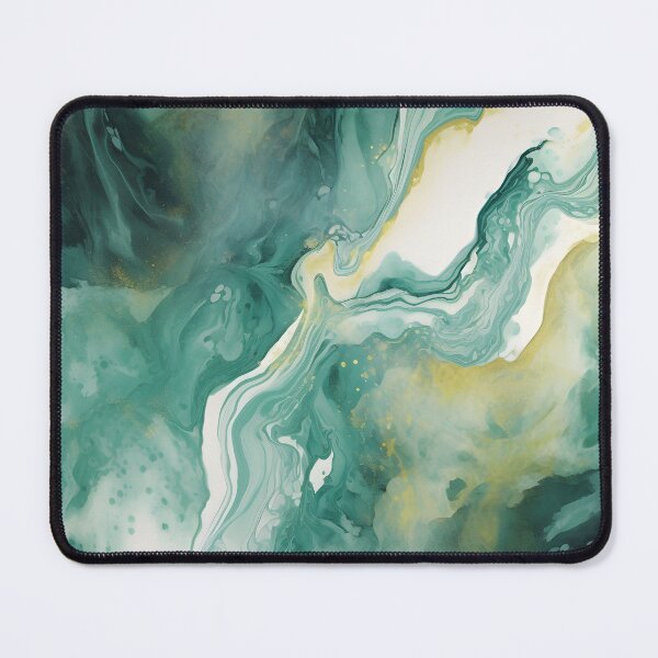 Item preview, Jade Green and Gold Marble Elegant designed and sold by trajeado14.