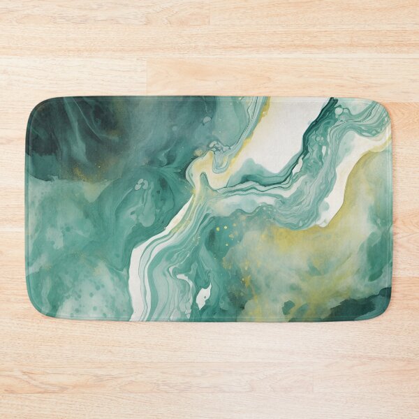 Item preview, Jade Green and Gold Marble Elegant designed and sold by trajeado14.
