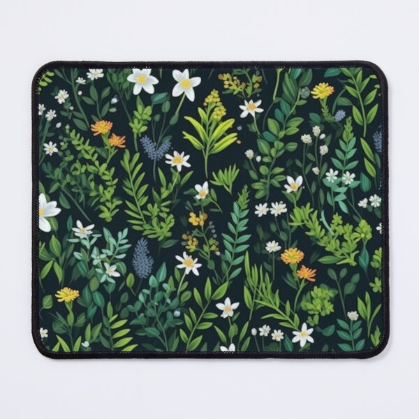 Item preview, Field of flowers on a dark background designed and sold by ttecja.