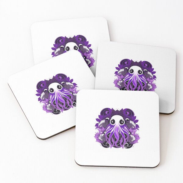 Item preview, The lilac octopus  designed and sold by Skull Rhiz.