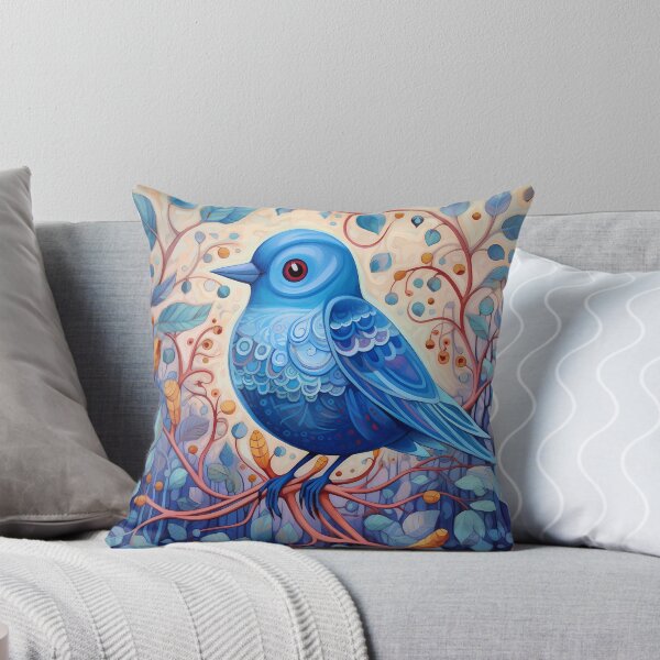 Item preview, Sky : Blue Bird of Happiness Collection designed and sold by MTJ-Mushrooms.