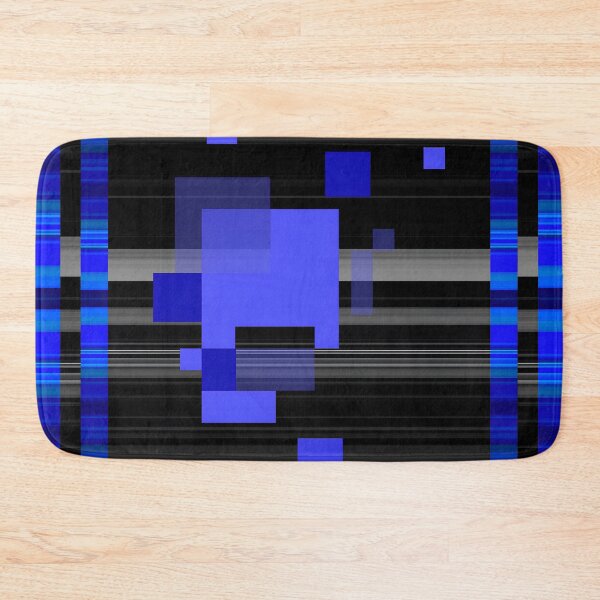 Item preview, Black and Blue Squares  designed and sold by Dana Roper.