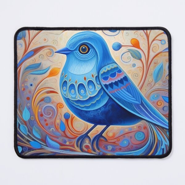 Artikelvorschau, Bluebell : Blue Bird of Happiness Collection entworfen und verkauft von MTJ-Mushrooms.