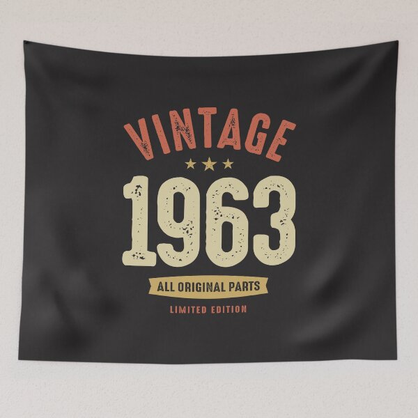 Item preview, Vintage 1963 All Original Parts 61st Birthday designed and sold by cidolopez.