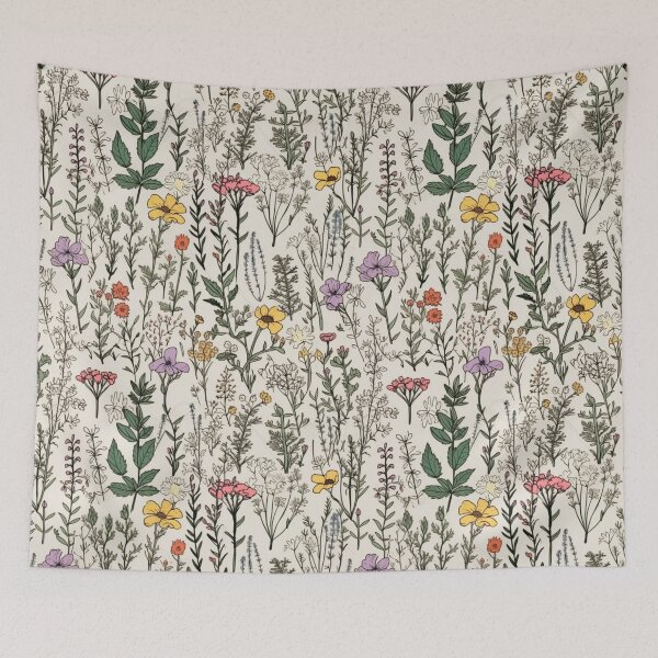 Item preview, Field of flowers on a light background   designed and sold by ttecja.