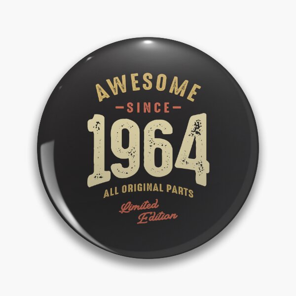 Item preview, Awesome since 1964 All Original Parts - 60 Birthday designed and sold by cidolopez.