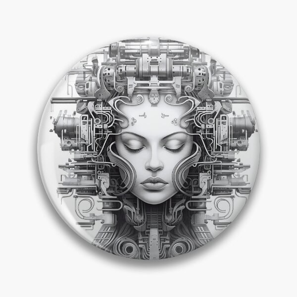 Item preview, Surreal Android Cyborg designed and sold by cetakulang.