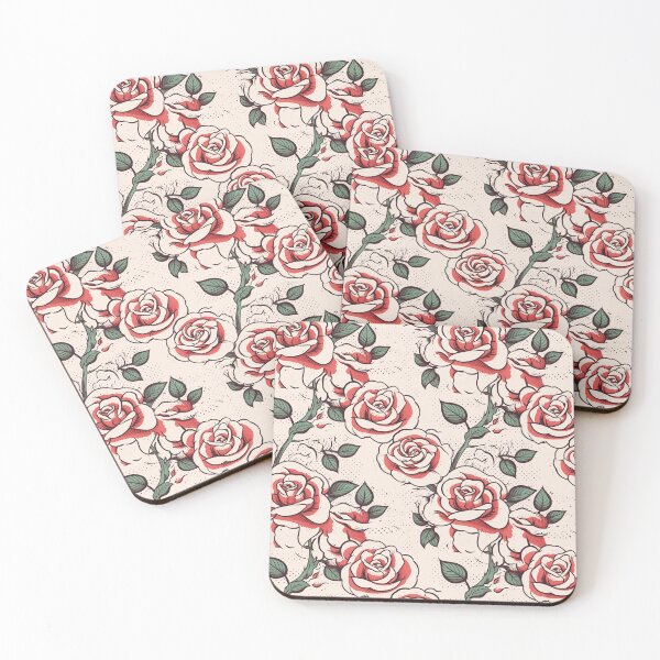 Item preview, Abstract rose pattern design designed and sold by MiracleSociety.
