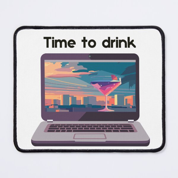 Item preview, Time to drink  designed and sold by Mashusha-art.