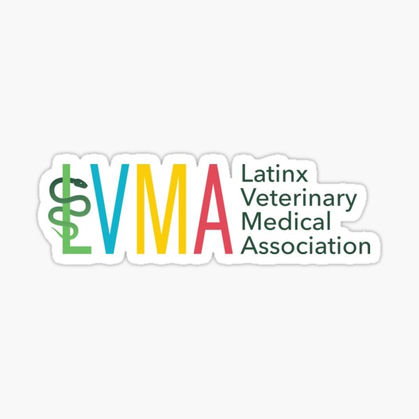 Aperçu de l'œuvre LVMA Latinx Association médicale vétérinaire horizontale créée et vendue par Latinx Veterinary Medical Association.