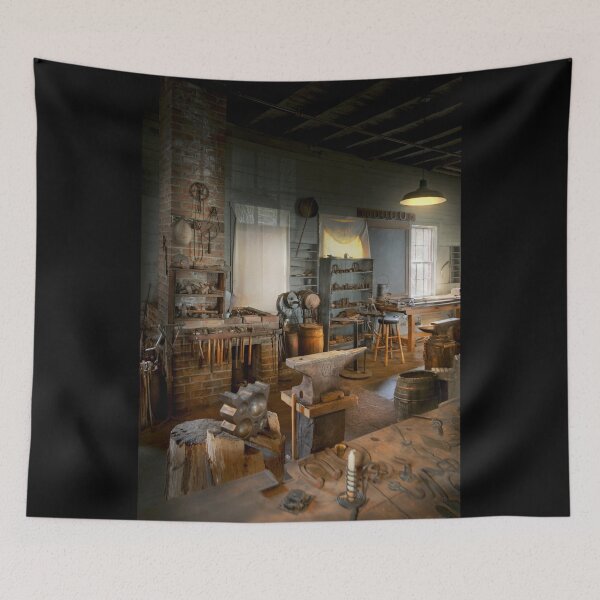 Item preview, Blacksmith - The creative art of blacksmithing designed and sold by Mike Savad Photography.