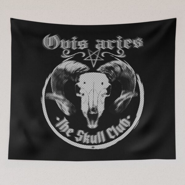 Artikelvorschau, The Skull Club – Ovis Aries Original Blur entworfen und verkauft von SimonSay.