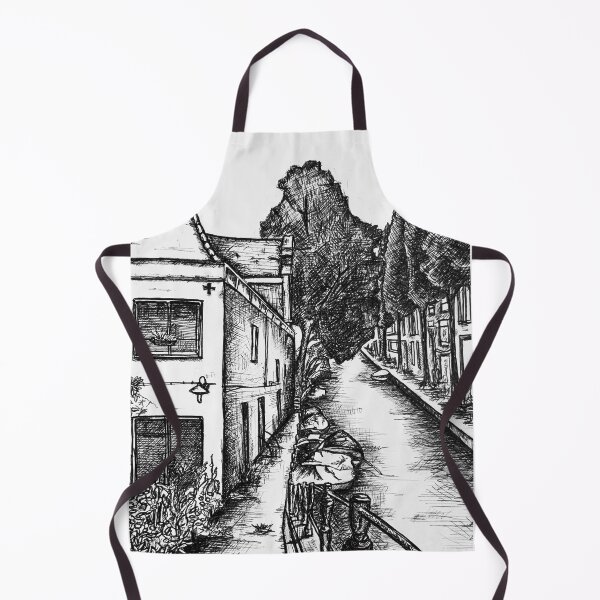 Item preview, Amsterdam Pen Drawing ~ In the Jordaan designed and sold by Jaraart.