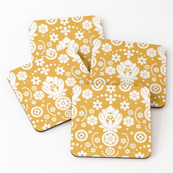 Item preview, Floral Eyelet Lace Pattern - Honey designed and sold by SilverPegasus.