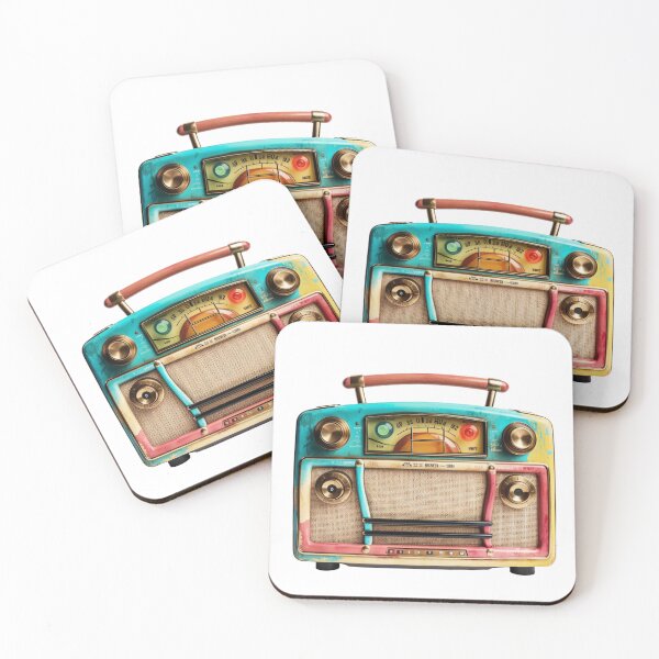 Item preview, Retro radio designed and sold by ZefirDesign.